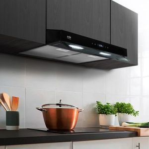 Campana Extractora Slim Black S-Collection 60cm TURE18CO
