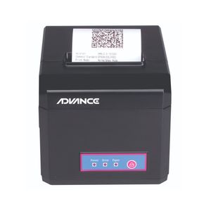 Impresora Térmica Advance Adv-8010, 300 Mm/S, Conexión Usb Y Lan, Ideal Para Comercio