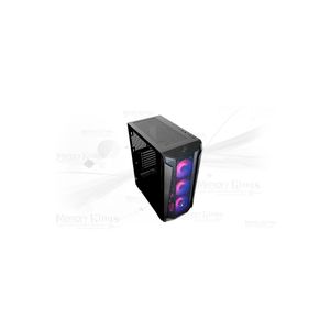 Case Mid Tower Antryx Rx 570 Rgb En Negro - Espacio Para Gaming Y Ventilación Eficiente
