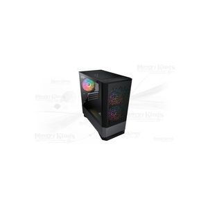 Caja Mini Tower Cougar Mg140 Air Rgb Negra - Ideal Para Gaming, Con Ventilación Efectiva Y Diseño M