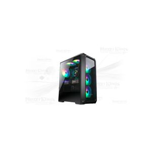 Caja Mid Tower Cougar Archon 2 Rgb Negra Con Iluminación Led Y Diseño Optimizado Para Ventilación
