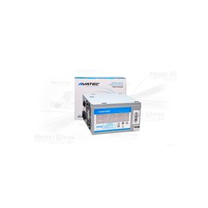 Fuente De Alimentación Avatec 600W Psa-F600W Para Pc, Alta Potencia Y Máxima Eficiencia Energética