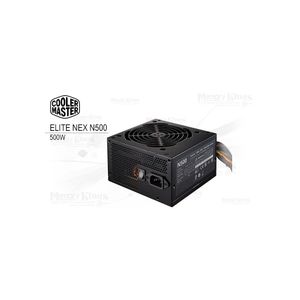 Fuente Cooler Master Elite Nex N500 500W Certificada - Eficiencia Y Rendimiento Para Tu Pc