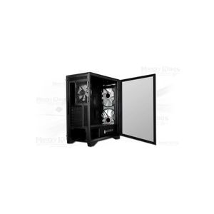 Caja Mid Tower Antryx Fx Cruiser Argb Negra, Ideal Para Gaming Y Con Iluminación Rgb Personalizable