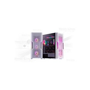 Caja Mid Tower Xpg Starker Air - 2 Ventiladores, Color Blanco, Espacio Para Gaming Y Refrigeración