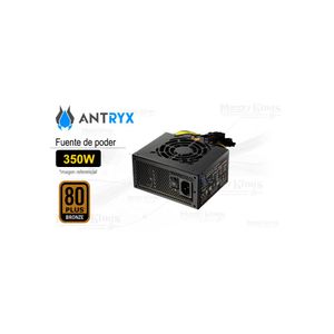Caja De Computadora Antryx Xtreme Ns-200 Slim 350W 80 Plus Bronze, Diseño Compacto Y Eficiente
