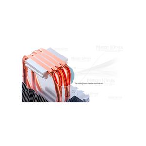 Cooler Cpu Antryx Mirage 410 Argb Black - Eficiencia Y Estilo Con Iluminación Rgb