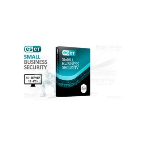 Eset Small Business Security 15 Pcs - Licencia De 1 Año Para Protección Integral En Empresas
