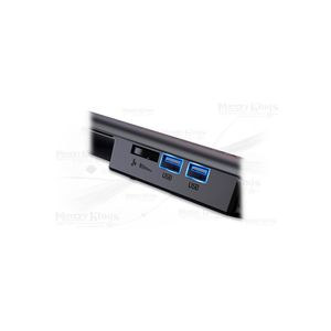 Cooler Antryx N280 Para Laptop 15.6", Diseño Negro, Optimiza Temperatura Y Rendimiento