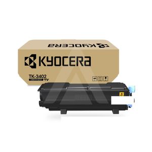 Tóner Kyocera Tk-3402 Negro, 12500 Páginas, Compatible Para Impresoras Kyocera