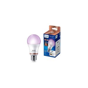 Bombilla Led Wiz A60 E27 8W Escarchada Full Color - Eficiencia Energética Clase F