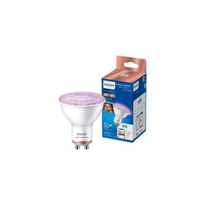 Bombilla Led Wiz Par16 Gu10 4.7W Rgb (50W) - Temperatura 2200-6500K - Alta Eficiencia Energética