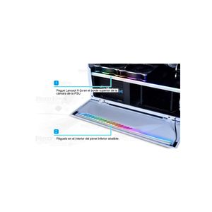 Lian Li Lancool Ii - Iluminación Inteligente Argb Para Pc, Compatible Y Personalizable, 2X Unidades