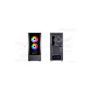 Caja Mid Tower Antryx Rx-240 Argb Con 3 Ventiladores Y Fuente De 500W - Ideal Para Gaming