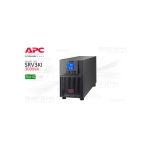 Apc Easy Ups Srv3Ki 3Kva - Ups Torre Doble Conversión, 6 Salidas C13, 4 Horas Carga, 230V Ac