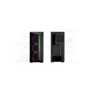 Caja Mid Tower Cooler Master Cmp 510 Argb Rgb, Ventilación Eficiente Y Diseño Elegante, Negro