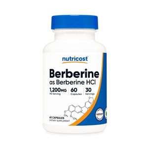 Berberine Berberina Importada 1200 mg