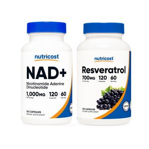 Nutricost Nad y Resveratrol combo 2 unidades