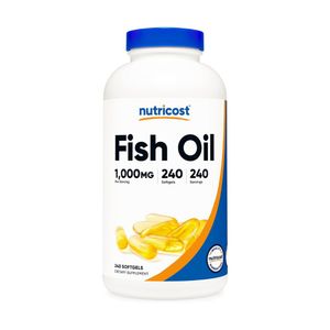 Nutricost Omega  3 Fish oil 240 Capsulas Aceite de Pescado