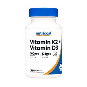 Vitamina K2 D3 5000 iu 120 capsulas gel