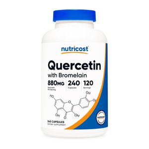 Nutricost Quercetina 800mg Con Bromelina Quercetin