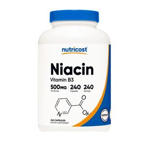 Niacin Niacina Vitamina B3 240 capsulas