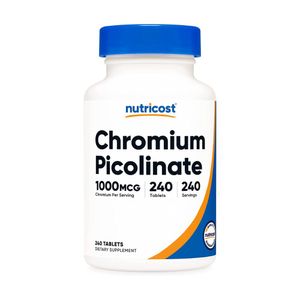 Picolinato de Cromo 240 capsulas 1000 mcg