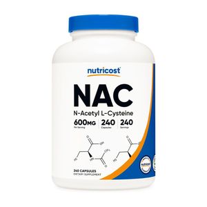 Nutricost NAC 600 mg 240 cápsulas