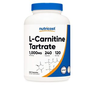 L Carnitina Tartrato L Carnitine Tartrate 240 capsulas