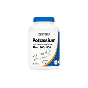 Nutricost Potassium Citrate Citrato De Potasio En Cápsulas 500