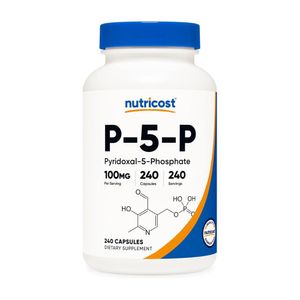 P5P Vitamina B6 activa 100 mg 240 capsulas
