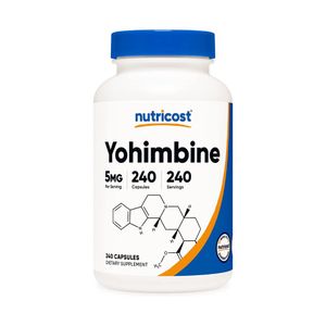 Yohimbine Yohimbina Yohimbe 240 capsulas