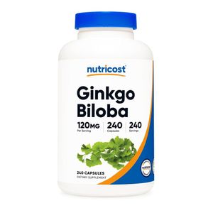 Nutricost Ginkgo Biloba 240 Capsulas ginko