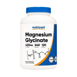Suplemento Nutricost Glucosamina 240 Cápsulas Natural