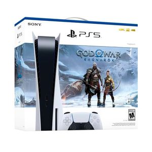Consola SONY PlayStation PS5 God of War Ragnarok Bundle Color Blanco