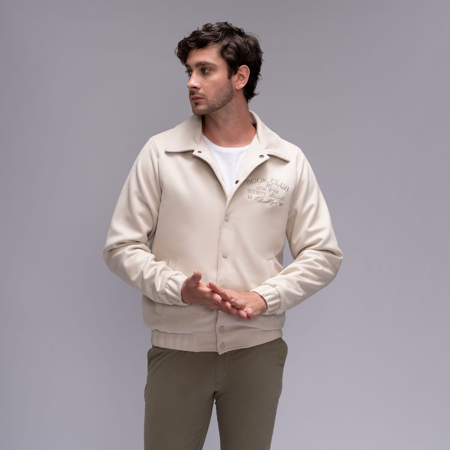 Topitop Pantalones Hombre Color Crema Pantalón Hombre Rafael Core