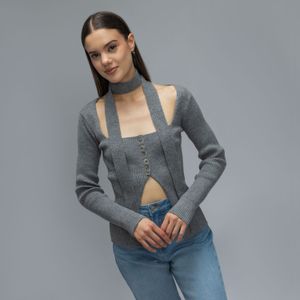 Chompa Mujer Hypnotic Tie