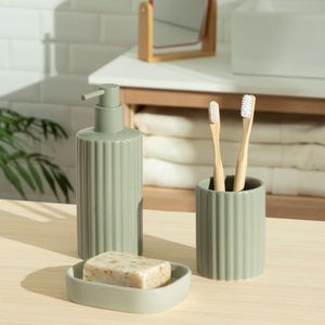 Vaso de Cerámica Portacepillos Ø7,4x11 cm