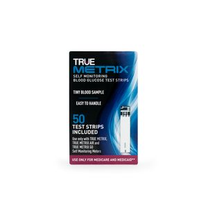 Tira Reactiva para Glucosa NIPRO True Metrix CAJA 50 UND