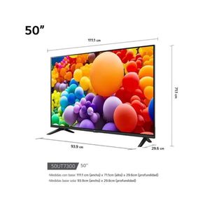 Televisor LG 50 Pulg. LED Smart TV 4K UHD con ThinQ AI 50UT7300
