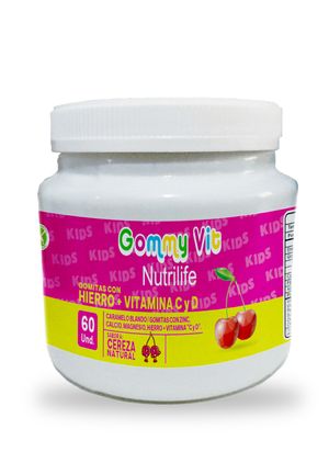 Gomitas con Zinc, Calcio, Magnesio, Hierro + Vitamina “C” y  “D”