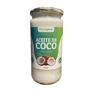 Aceite de Coco Perurganic Extra Virgen 720ml
