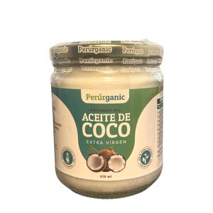 Aceite de Coco Perurganic Extra Virgen 458ml