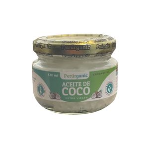 Aceite de Coco Perurganic Extra Virgen 120ml
