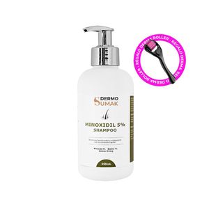 Shampoo Con 5% De Minoxidil 250ml - Dermo Sumak Regalo Dermo Roller