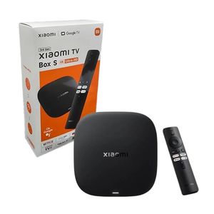 Xiaomi Tv Box S 3ra Gen 4k Ultra Hd Android Tv Control