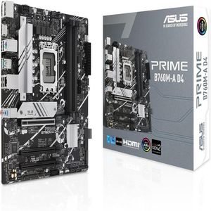 Motherboard ASUS Prime B760M-A D4 Chipset Intel B760 LGA1700 mATX