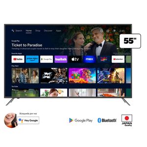 TELEVISOR JVC 55''  LT-55KB607 UHD 4K GOOGLE TV