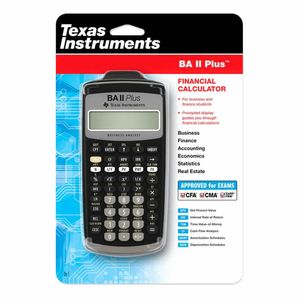 Calculadora Financiera Texas Instrumetnts BAII Plus