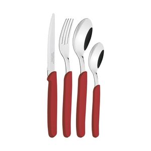Juego de Cubiertos Tramontina X24 CARMEL Guinda 23499/027